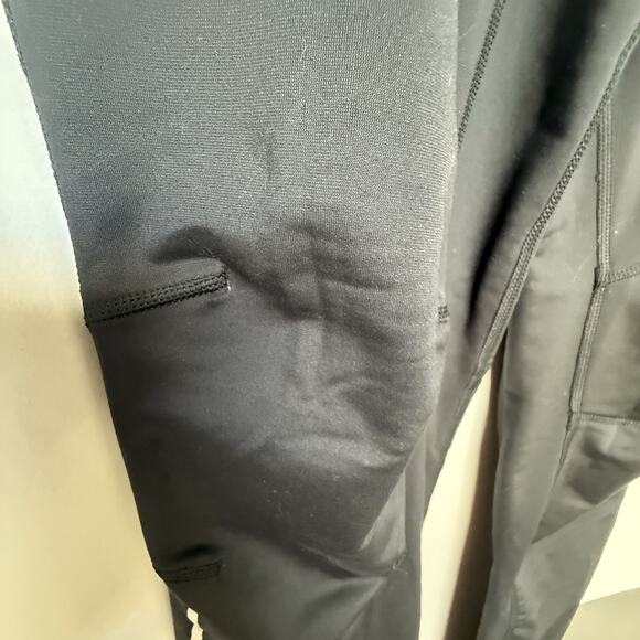 Nike Women’s Running Pants‎ Straight Zipper Leg Black Size S 28x30 - Picture 4 of 12